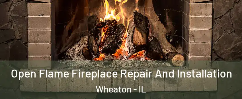  Open Flame Fireplace Repair And Installation Wheaton - IL